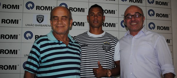 União apresenta atacante Marcelo Quilder para a Série A-2