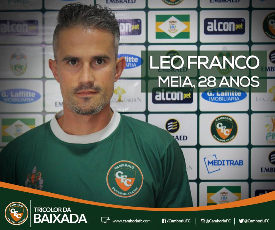 Léo Franco! Vem para ser o 10 do Cambura-SC