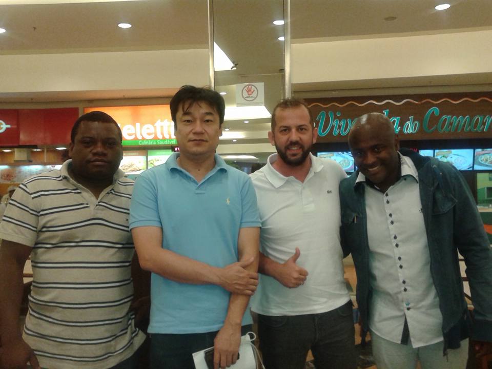 Reunião com Koreano Soo Ji e Toninho Atacante Ex.São Paulo-SP