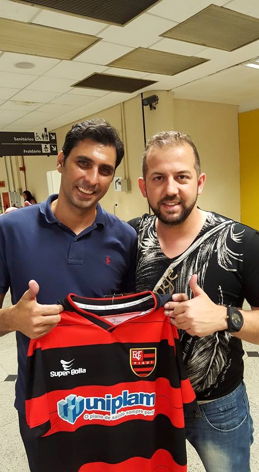 Treinador Impacto - Athirson Mazolli é apresentado no Flamengo-PI
