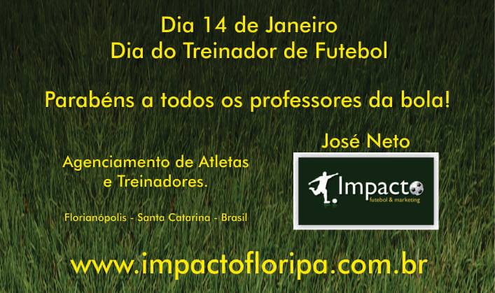 Parabéns aos Treinadores de Futebol! 14 Janeiro! Seu dia!