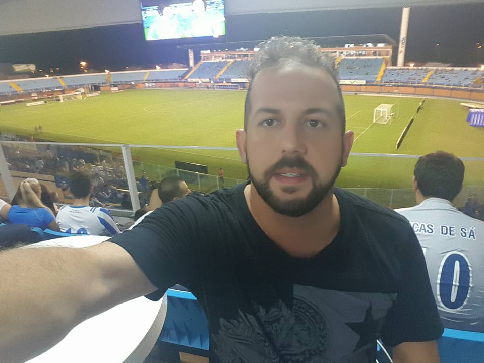 Acompanhando Vitoria atleta Impacto Vitor Hugo na Ressacada.