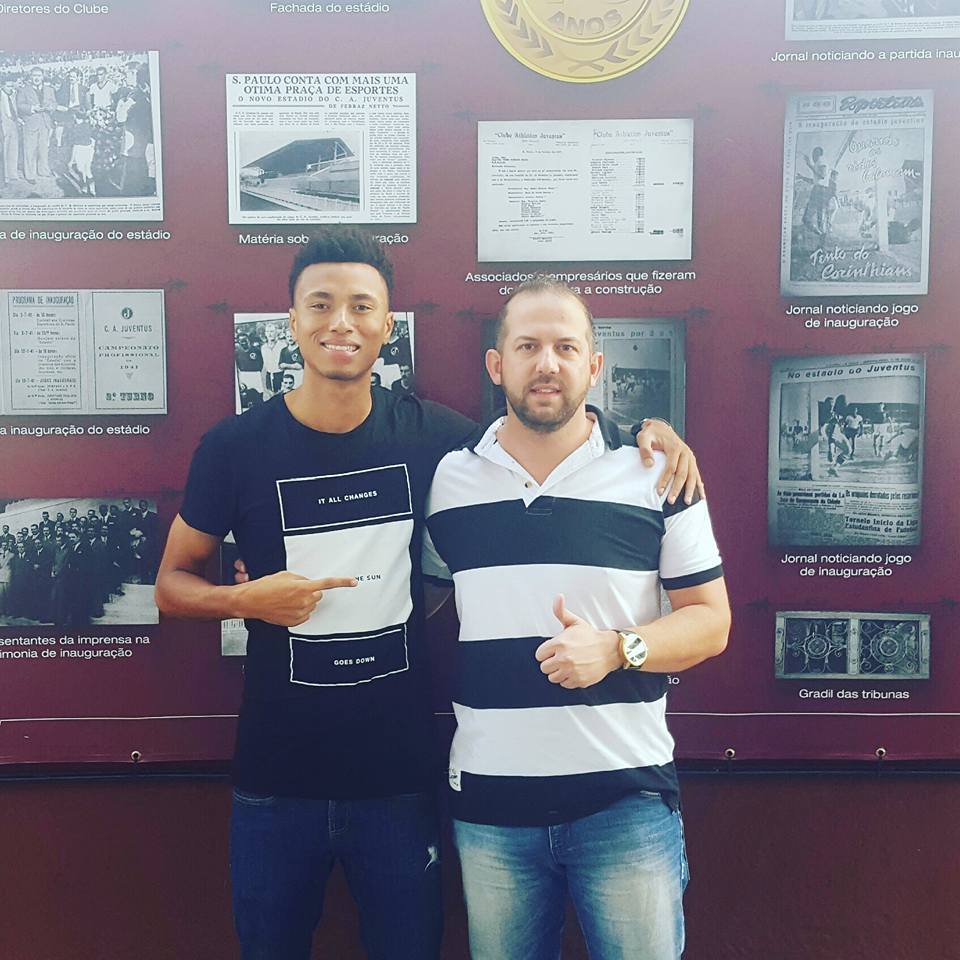 Edvan é apresentado no Juventus-SP para Paulistão