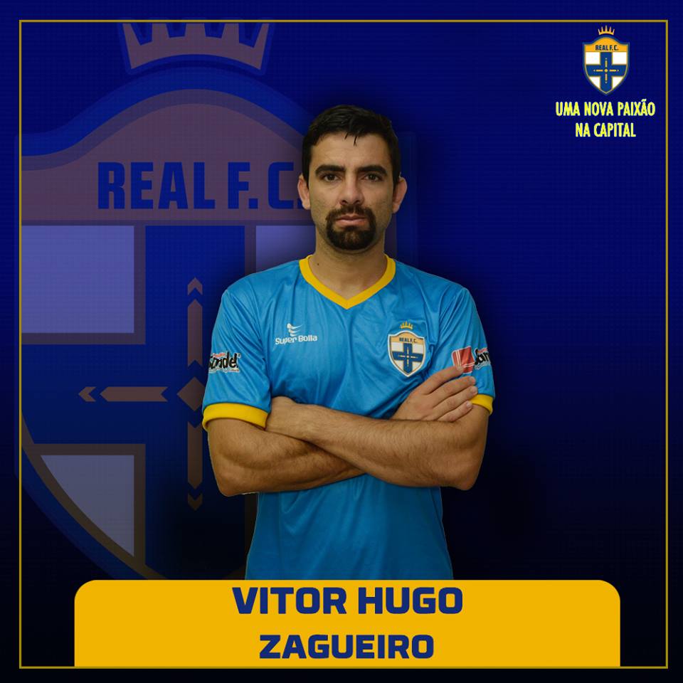 Reforço!!! Zagueirão Vitor Hugo vai jogar o Candango 2017