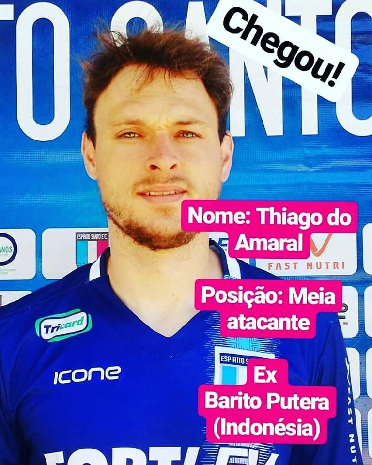 Reforço! Thiago Amaral acerta com Espirito Santo