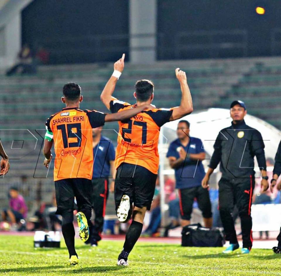 Tem Gol!!! Centroavante Gilberto marca na Liga da Malyasia
