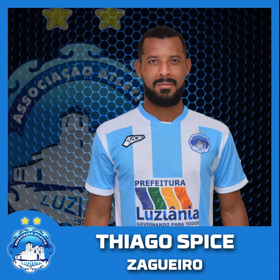 Reforço! Thiago Space vai defender o Luziania-GO