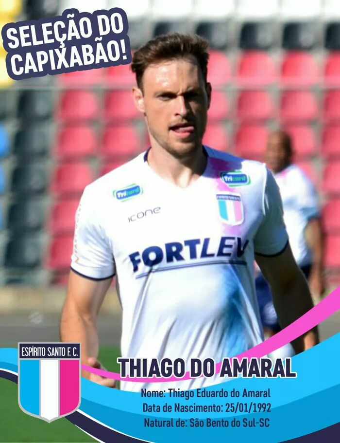 Seleção do Campeonato! Meia - Atacante - Thiago Amaral