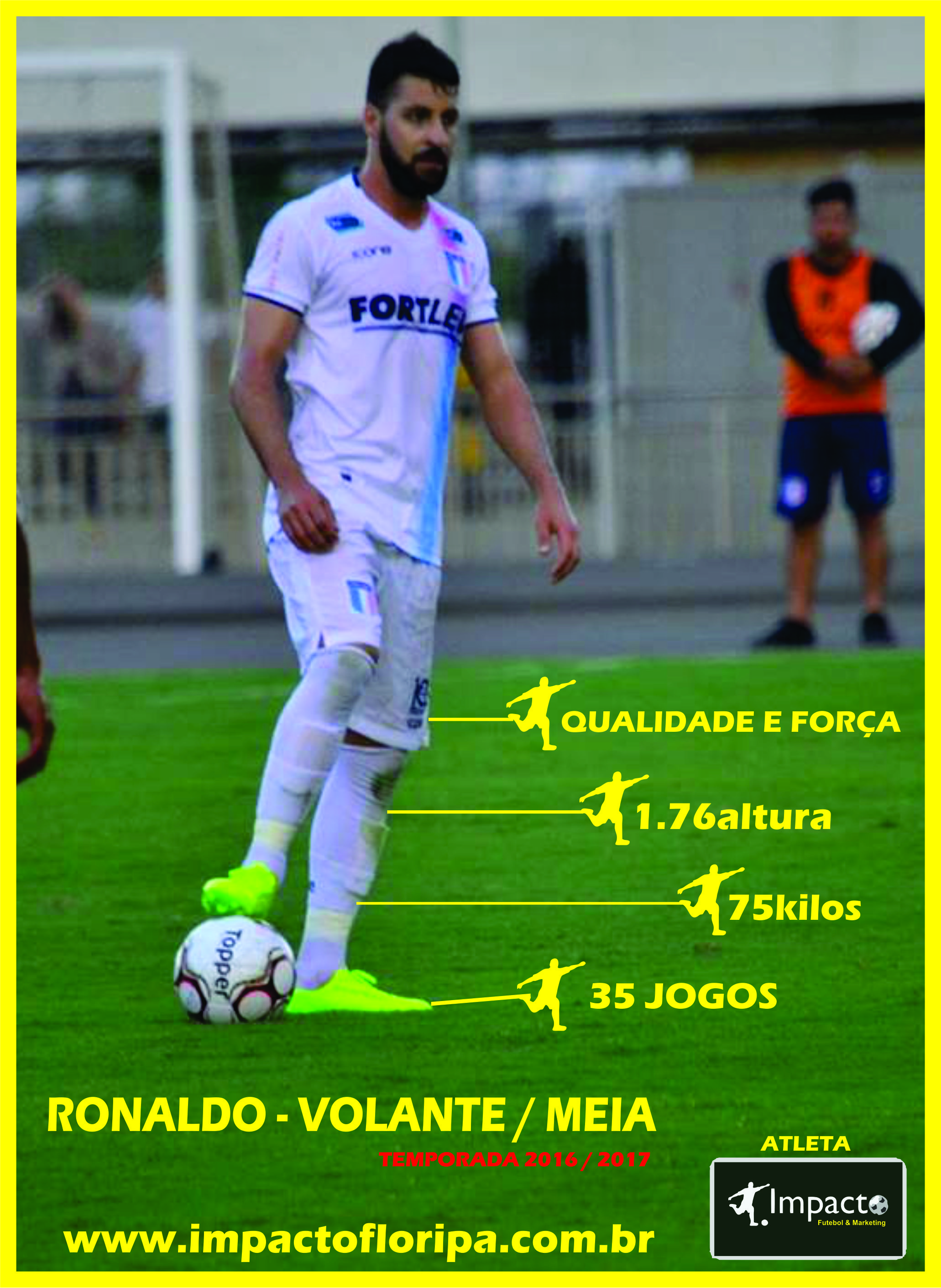 Destaque!!! Ronaldo Tres - Volante - Impacto