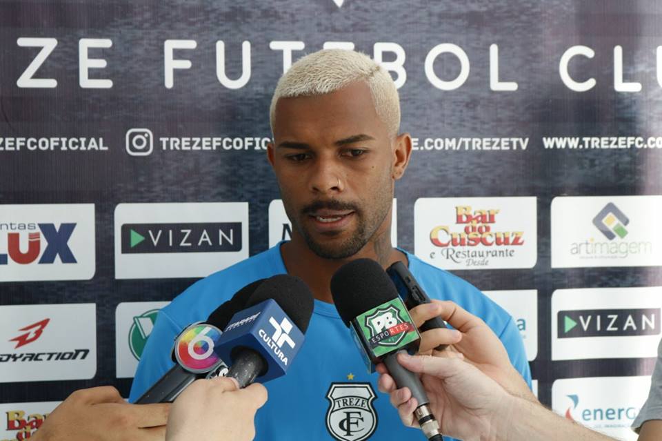 Reforço!!! Vitinho chega ao Treze-PB para temporada 2018.