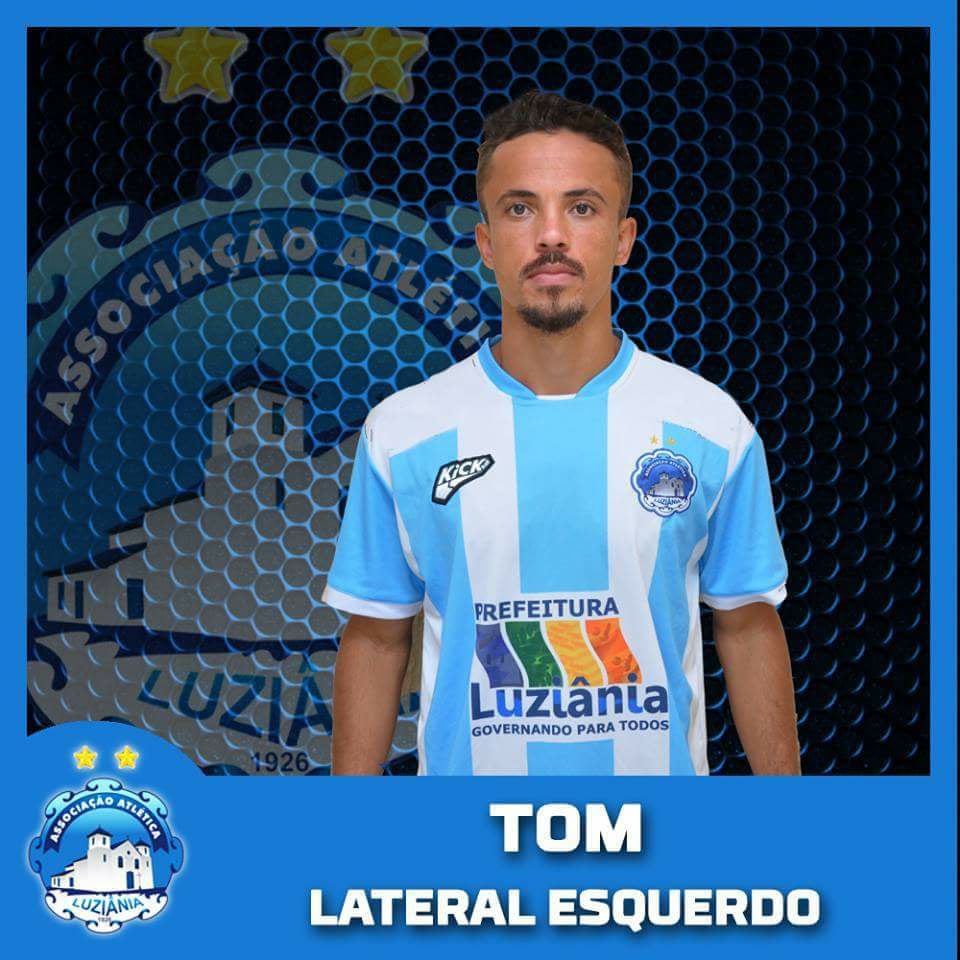 Contrato Renovado!! Tom - Lateral Esquerdo no Luziânia-GO