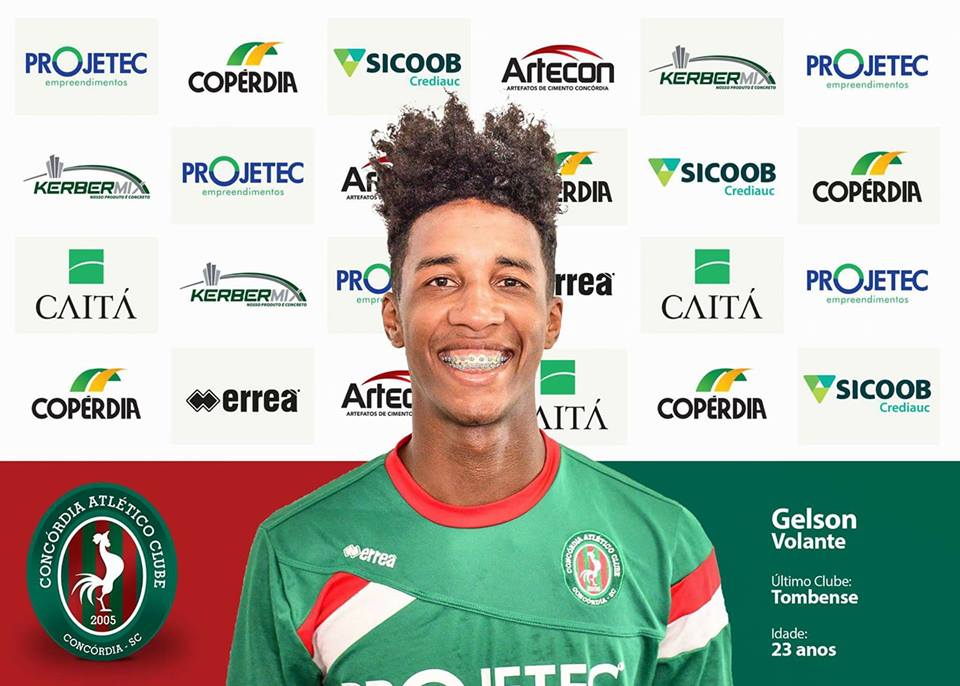 Reforço!! Gelson vai jogar o Catarinense 2018