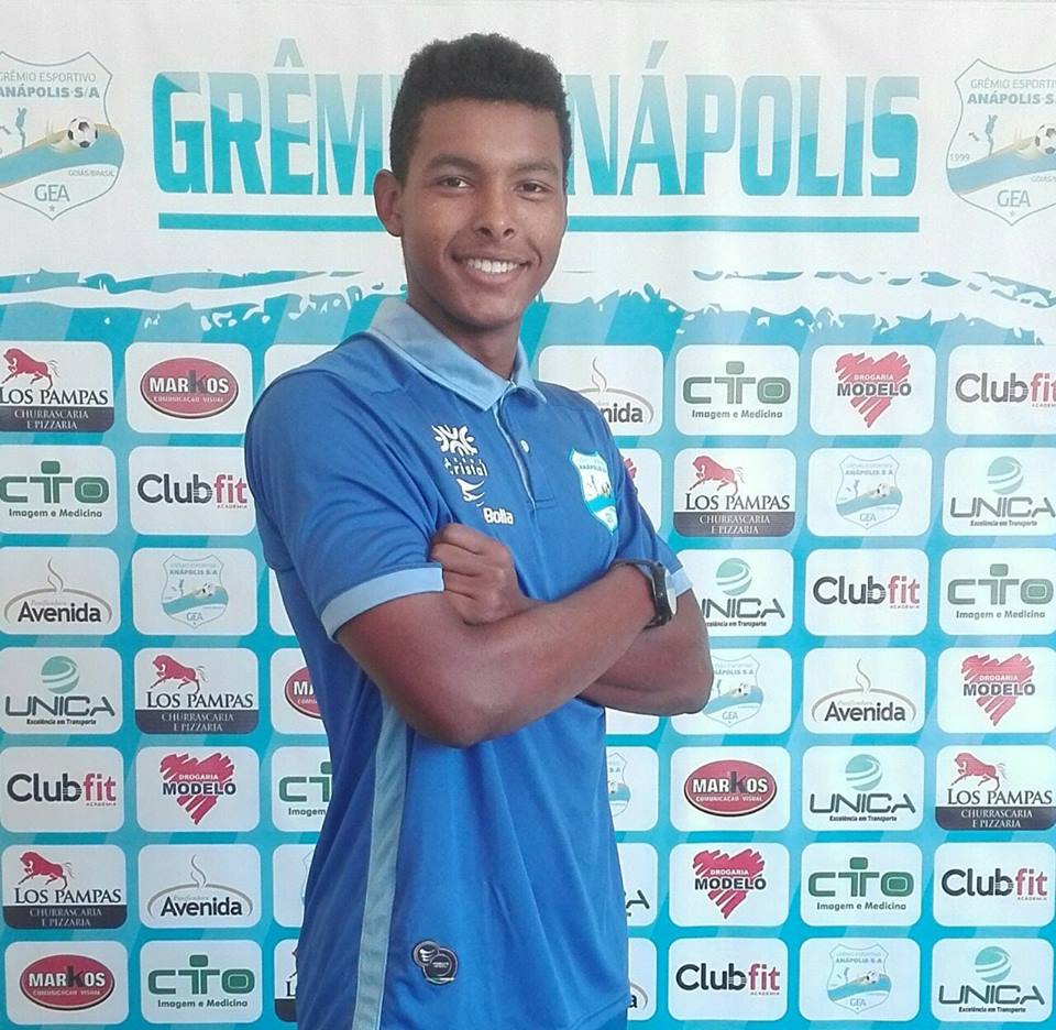 Tem Gol!! Cristian Gomes marcou pelo Goiano.