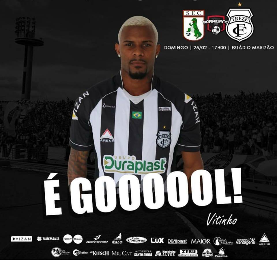 Tem Gol!!! Vitinho marcou para o Treze-PB