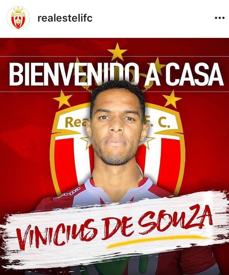Reforço Internacional! Vinicius assinou 2 anos no Real Esteli