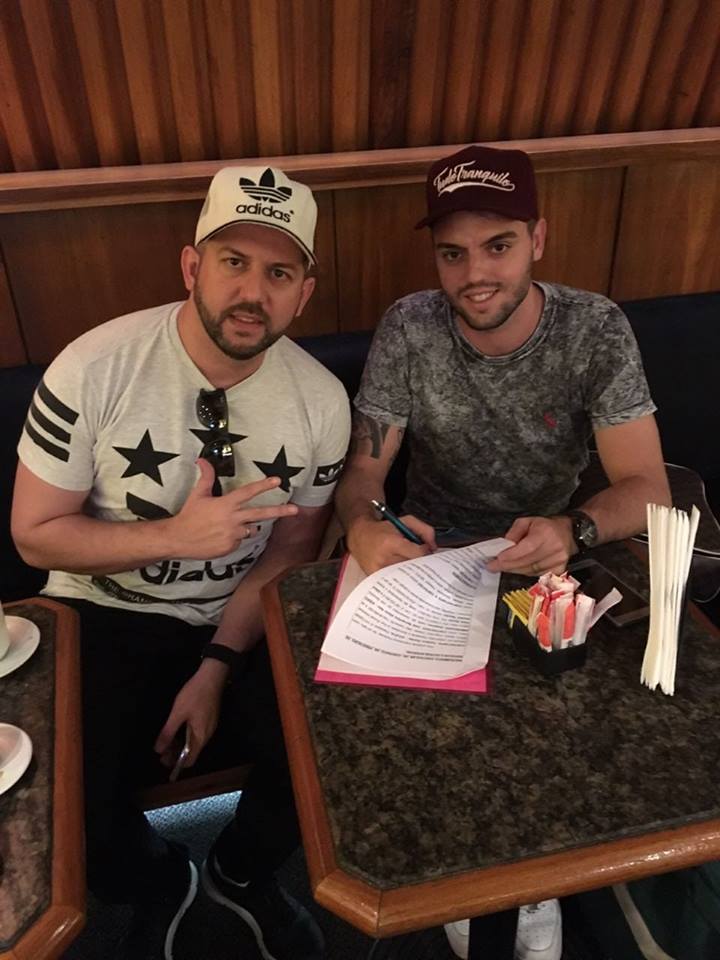 Contrato fechado!!! Tony agora é atleta Impacto.