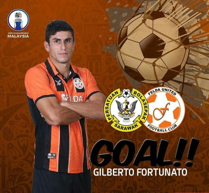 Tem Gols! Gilberto marca mais 2 gols na League Malaysia