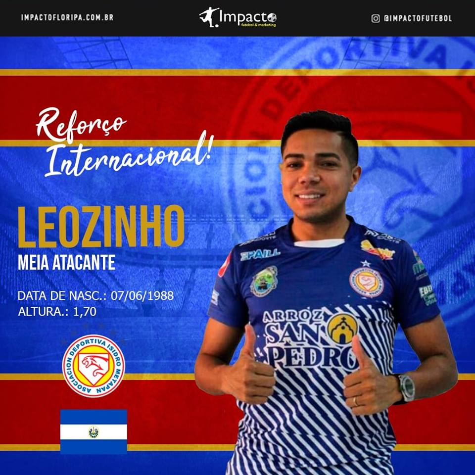 Negócio Internacional! Leozinho é apresentado em El Salvador