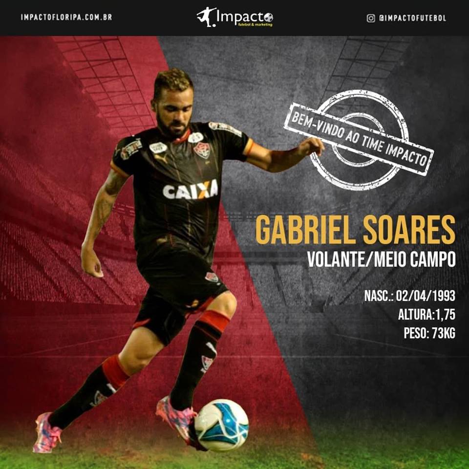 Gabriel Soares agora é Atleta Impacto!!!