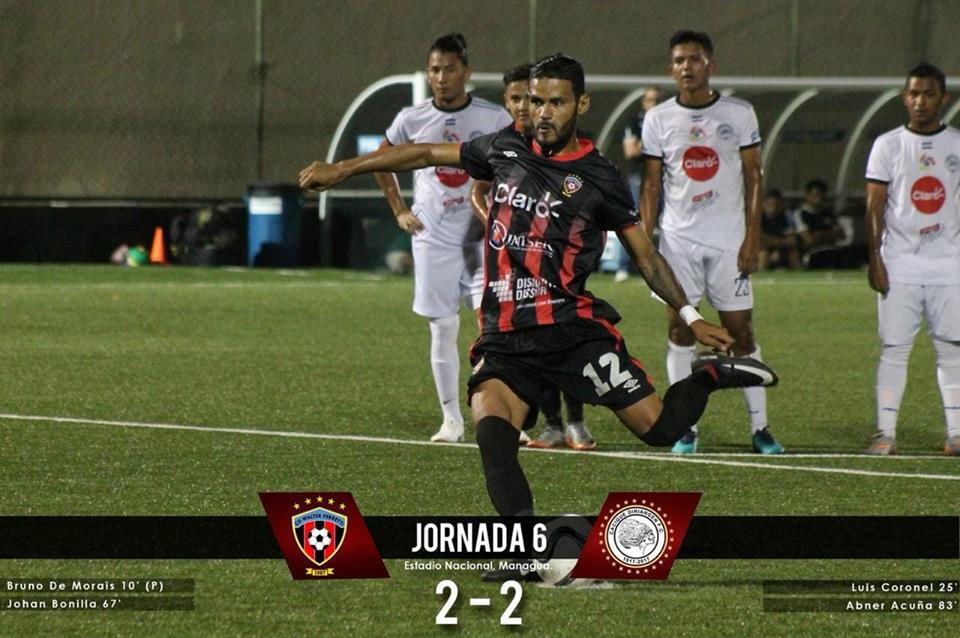 Tem Gol!!! Bruno Morais marcou na Nicarágua