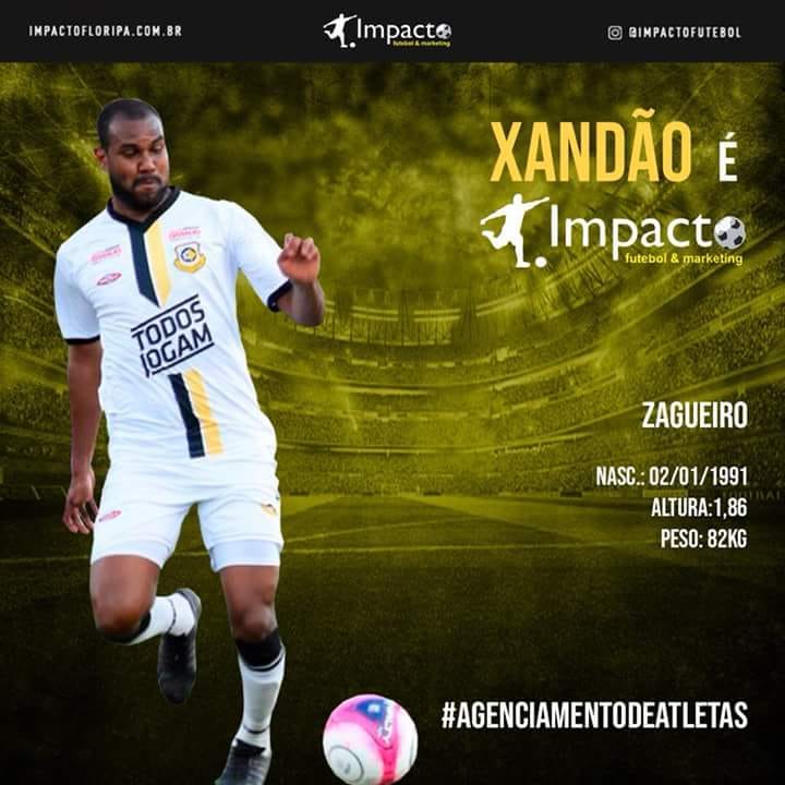Novo atleta Impacto!!! Xandão - Zagueiro - Canhoto