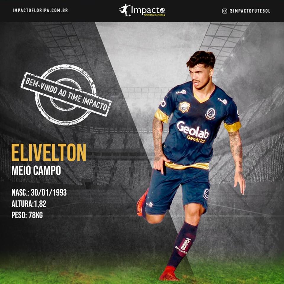 Novo atleta Impacto!!! Elivelton - Meia Atacante 