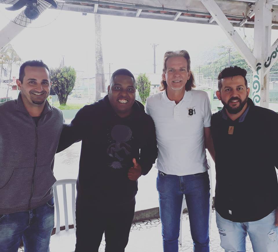 Reunião!! Na Portuguesa Santista-SP com Lucas e Sérgio Guedes