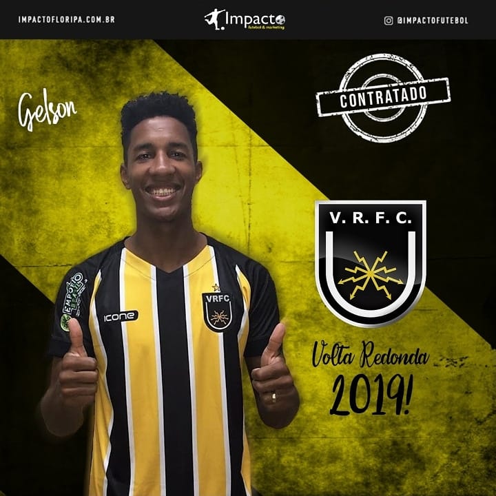 Reforço 2019!!! Gelson é do Volta Redonda-RJ