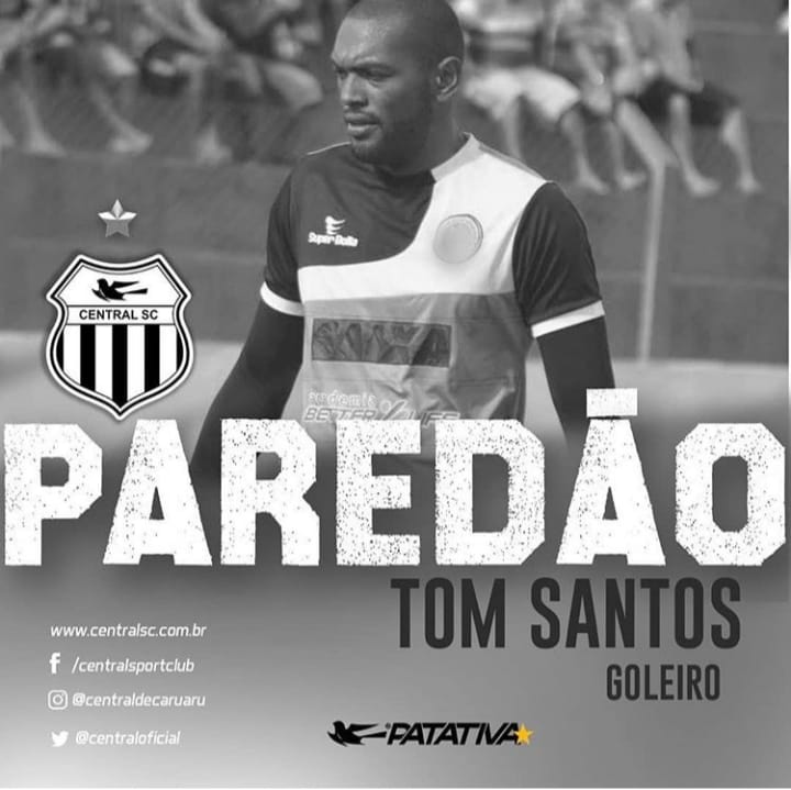 Reforço 2019!!! Tom - Goleiro acerta no Central-PE