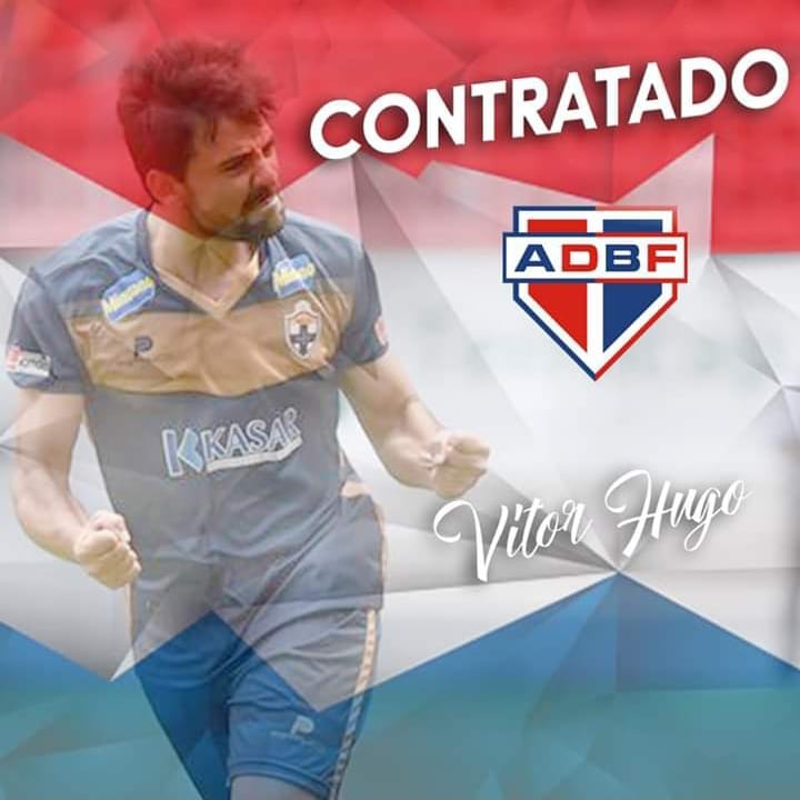 Reforço 2019!!! Vitor Hugo vai defender o Bahia Feira-BA