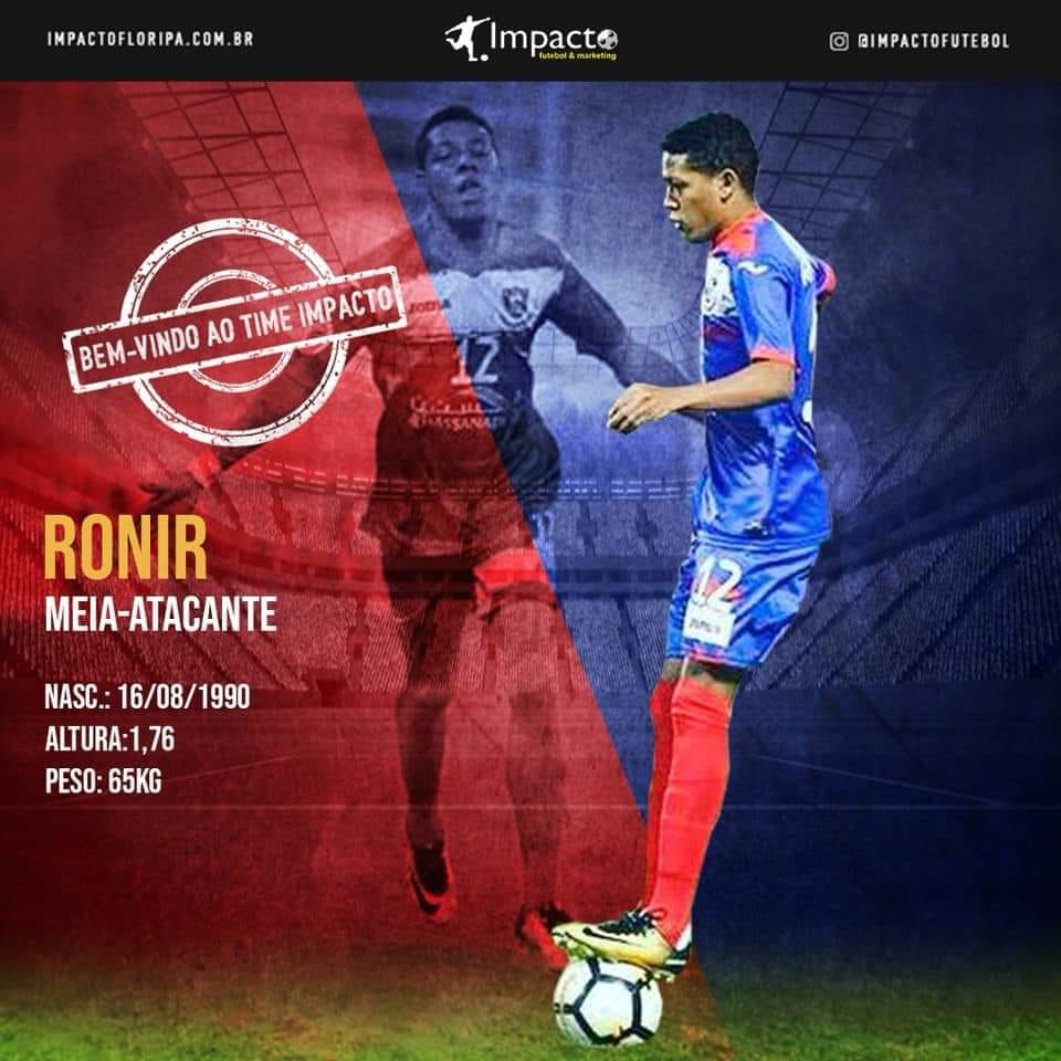 Novo atleta Impacto!!! Roninho - Meia Atacante (Canhoto)