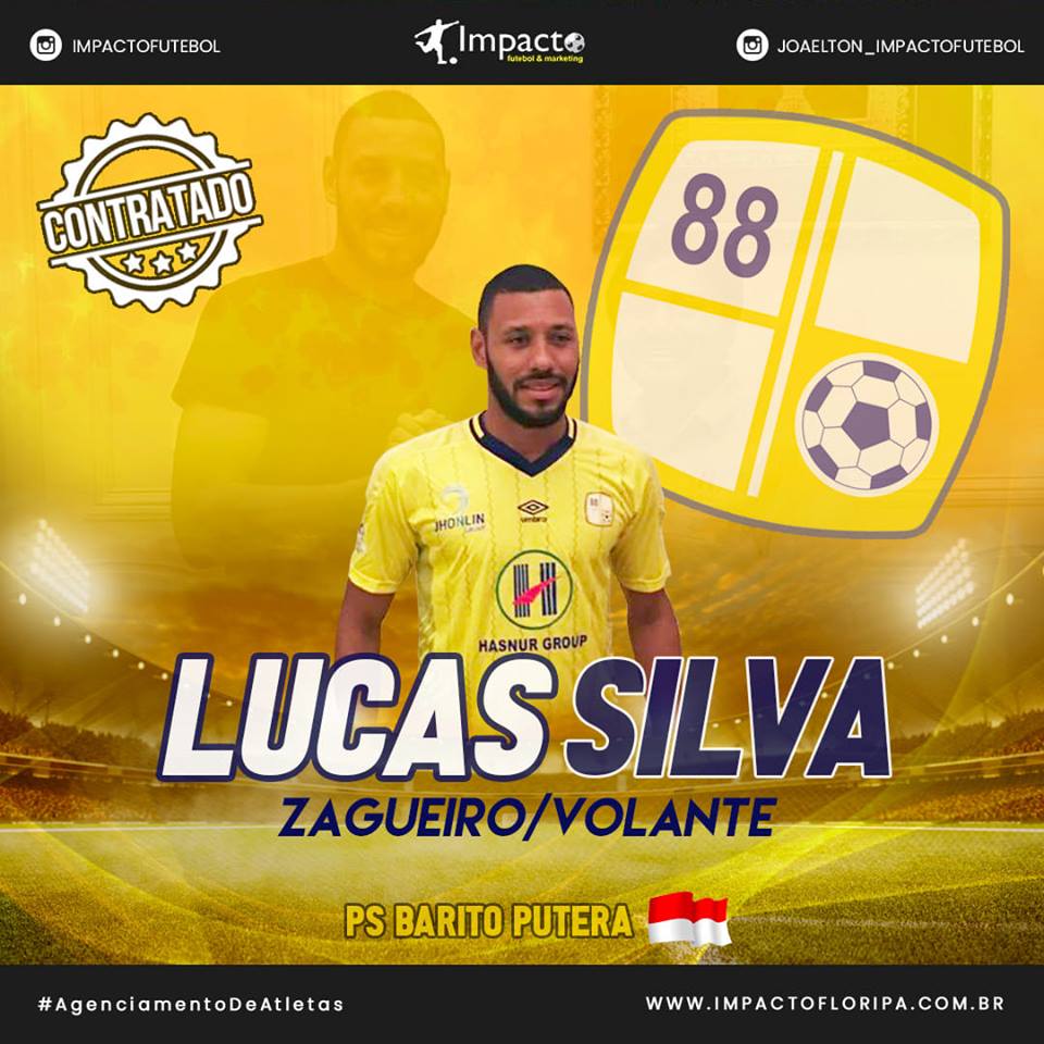 Reforço Internacional! Lucas Silva na Ásia - Barito Putera