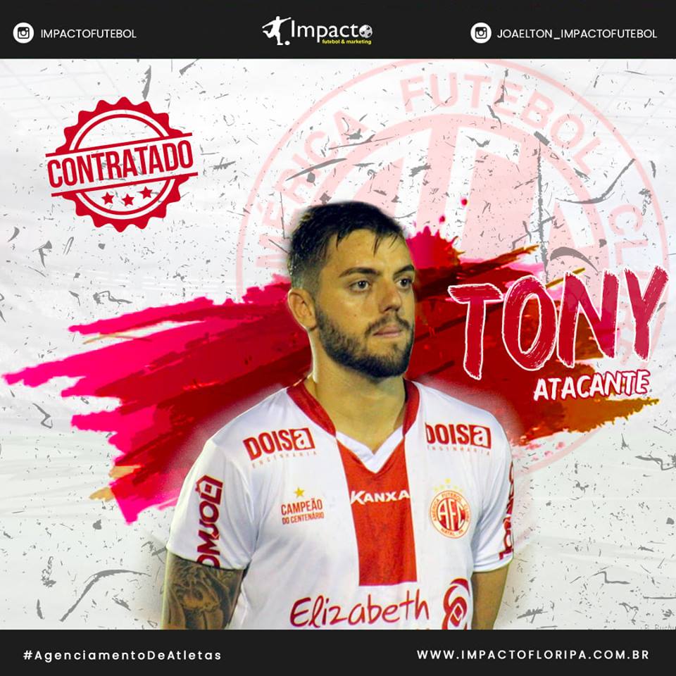Reforço 2019!!! Tony volta ao América de Natal-RN