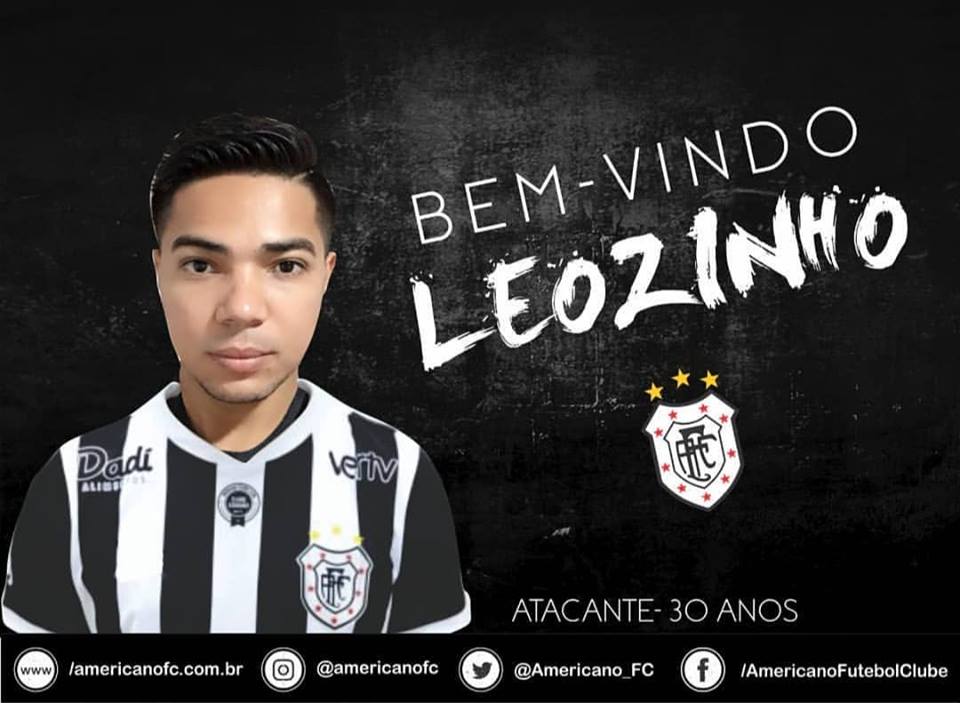 Reforço 2019!!! Leozinho acerta no Americano-RJ