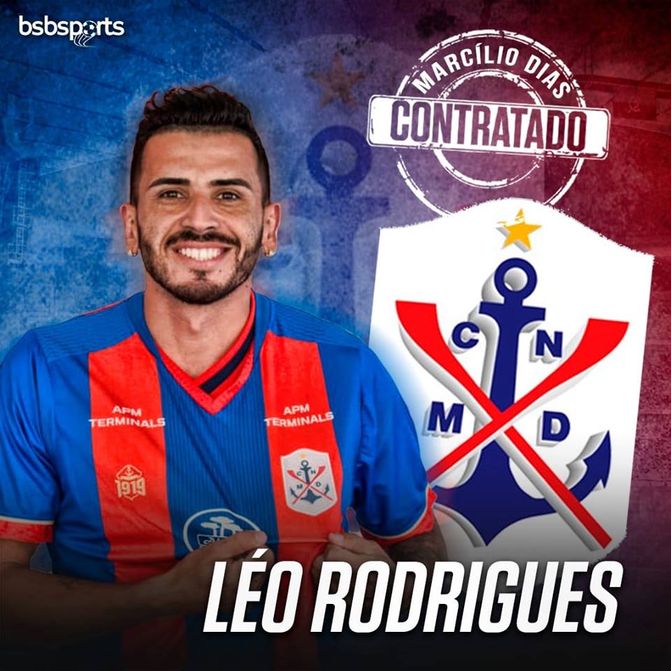 Reforço 2019! Léo Rodrigues acerta no Marcílio Dias-SC