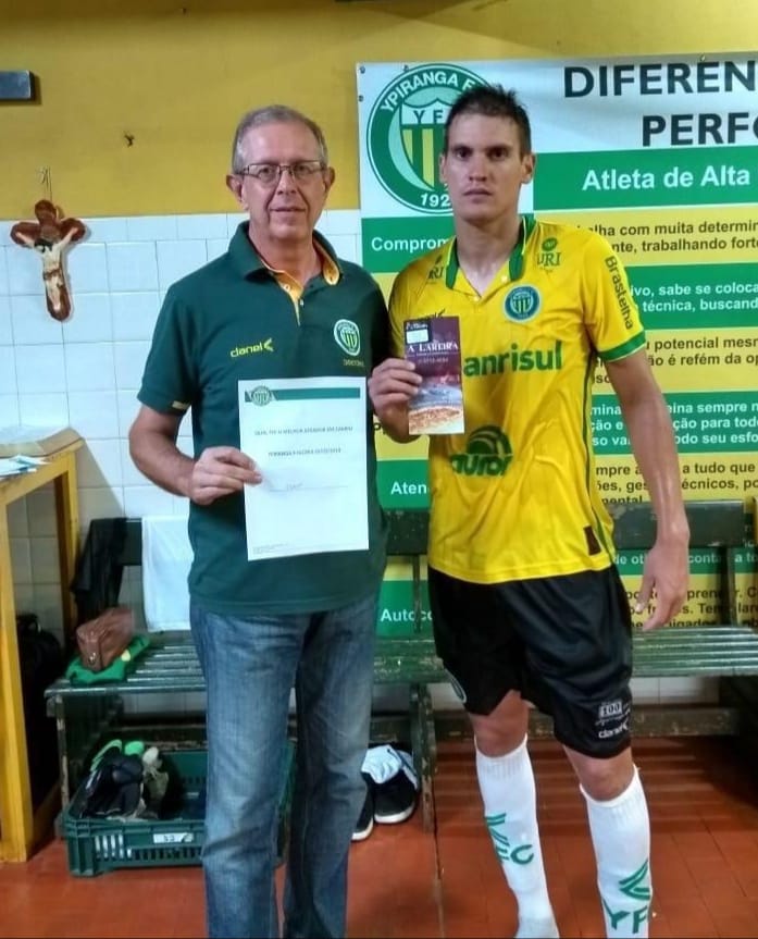 Tem Gol!!! Flavio marcou e foi escolhido melhor em campo.