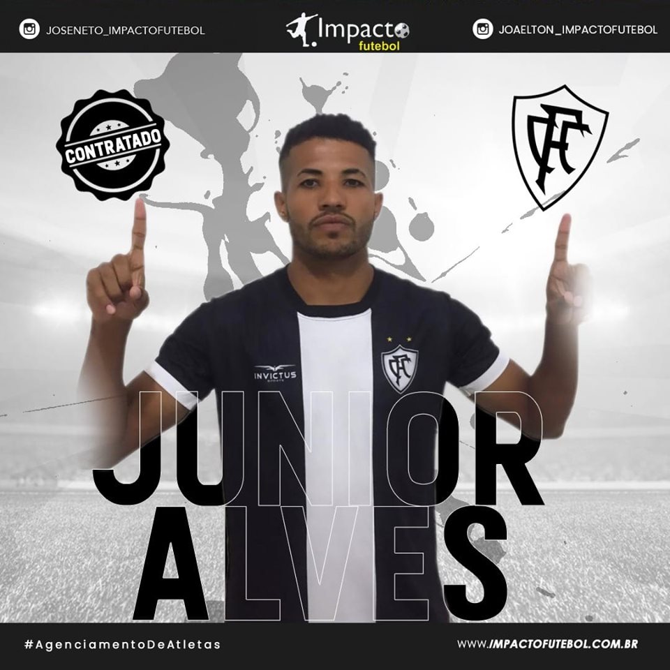 Reforço 2019! Junior Alves acerta no Corumbaense-MS