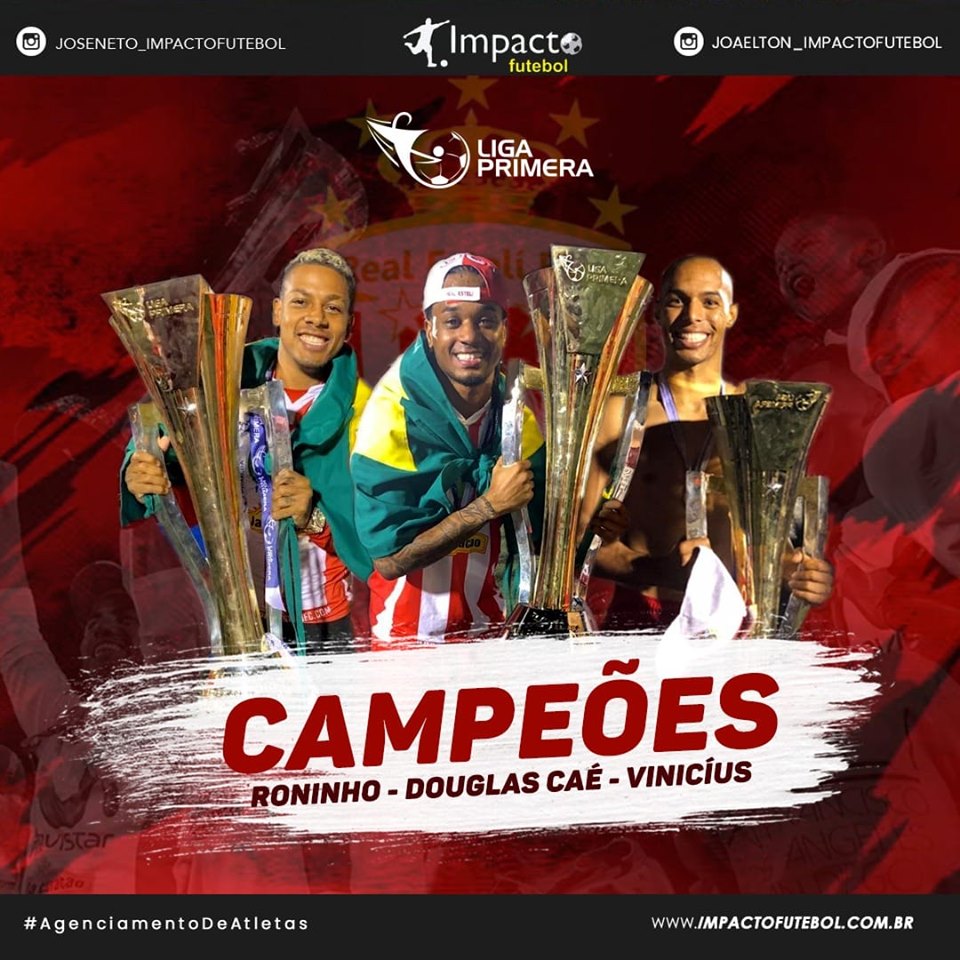 E Campeão!!! Atletas Impacto na América Central