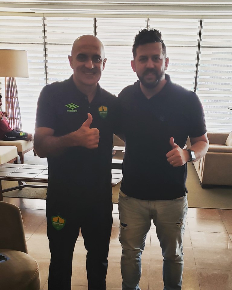 Visita! Com o Treinador e Amigo Itamar Schuler