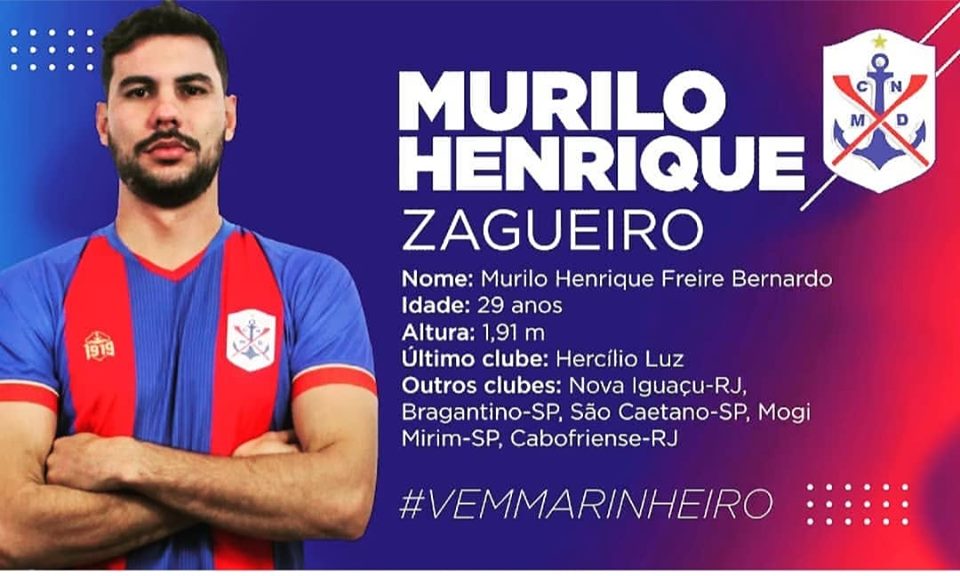 Reforço 2019! Murilo - Zagueiro acerta no Marcílio Dias-SC
