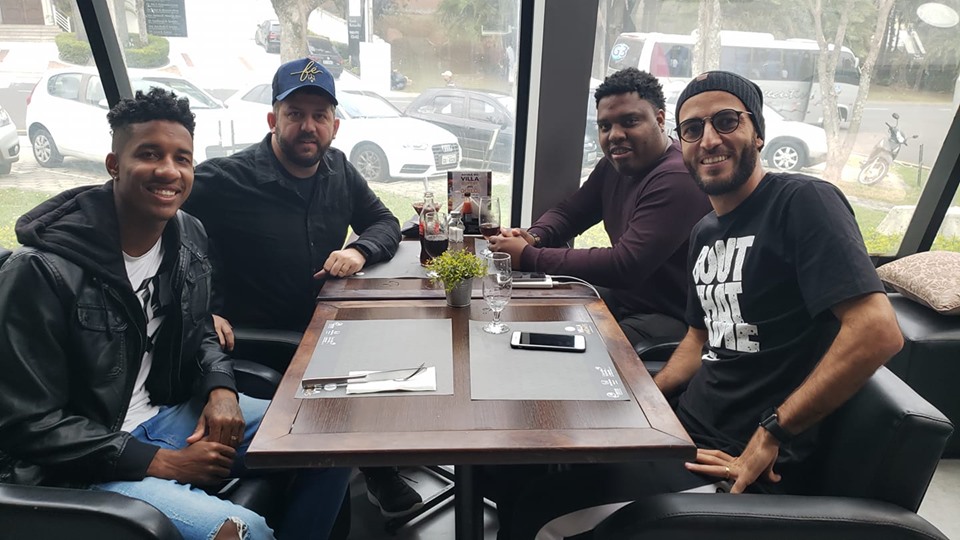 Reunião! Atletas Impacto Gelson e Revson