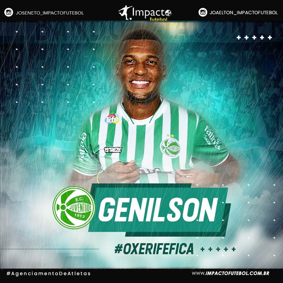 Renovação! Genilson fica no Juventude-RS para Série B