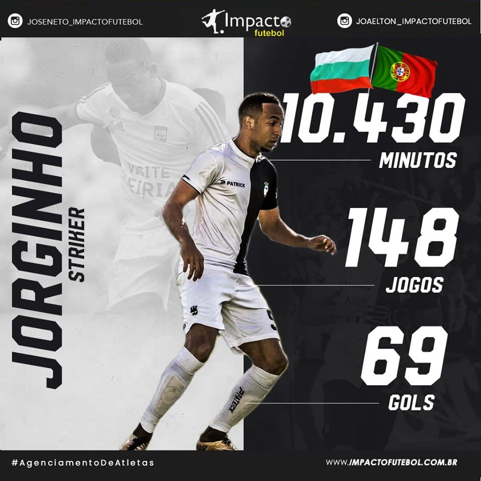 Novo atleta Impacto!!! Jorginho - Centroavante