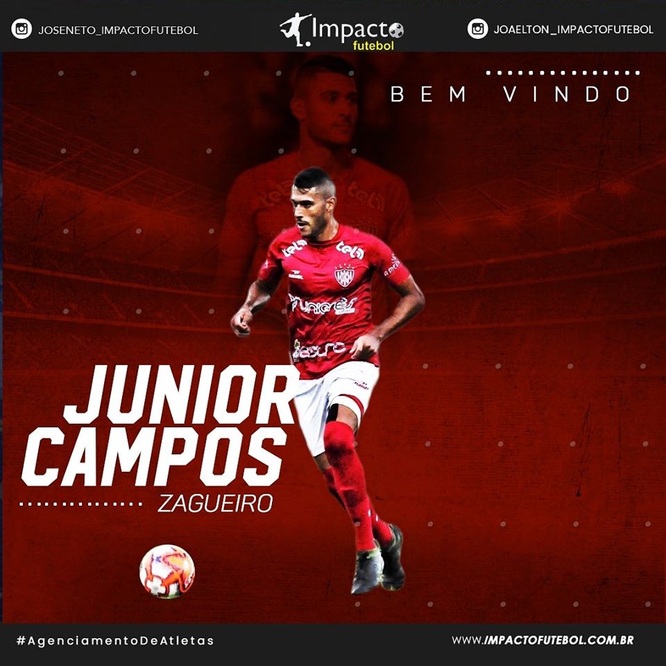 Novo atleta Impacto!!! Junior Campos - Zagueiro