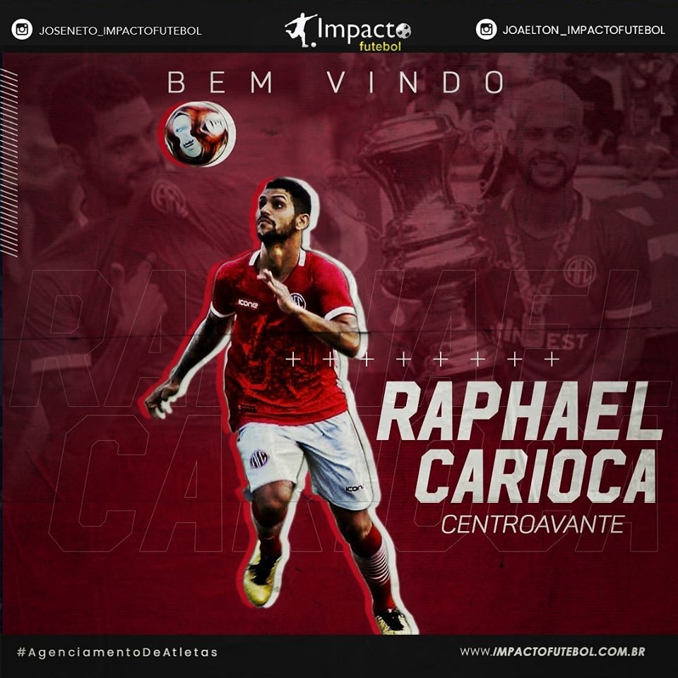 Novo atleta Impacto!!! Raphael Carioca - Centroavante