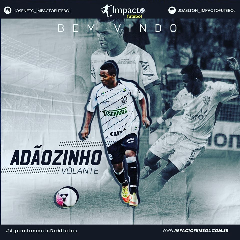Novo atleta Impacto!!! Adãozinho - Volante (Canhoto)