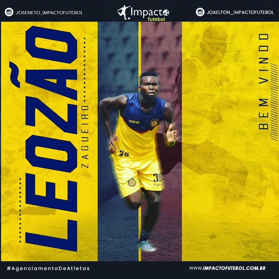 Novo atleta Impacto!!! Leozão - Zagueiro