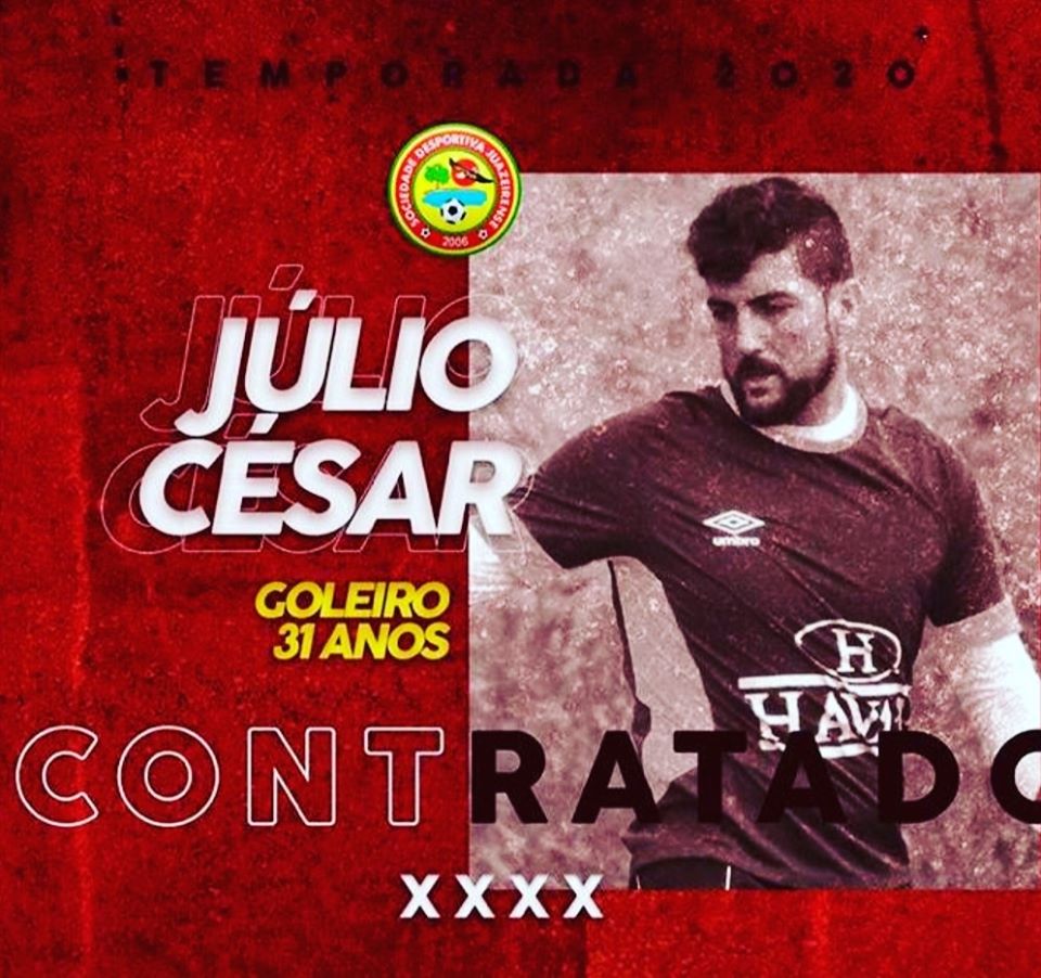 Reforço 2020!!! Julio Cesar é o novo goleiro do Juazeirense-BA