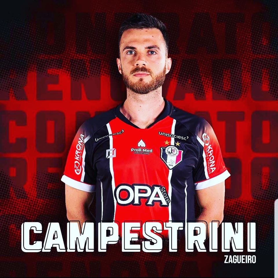 Renovação de Contrato! João Marcos é do Joinville-SC