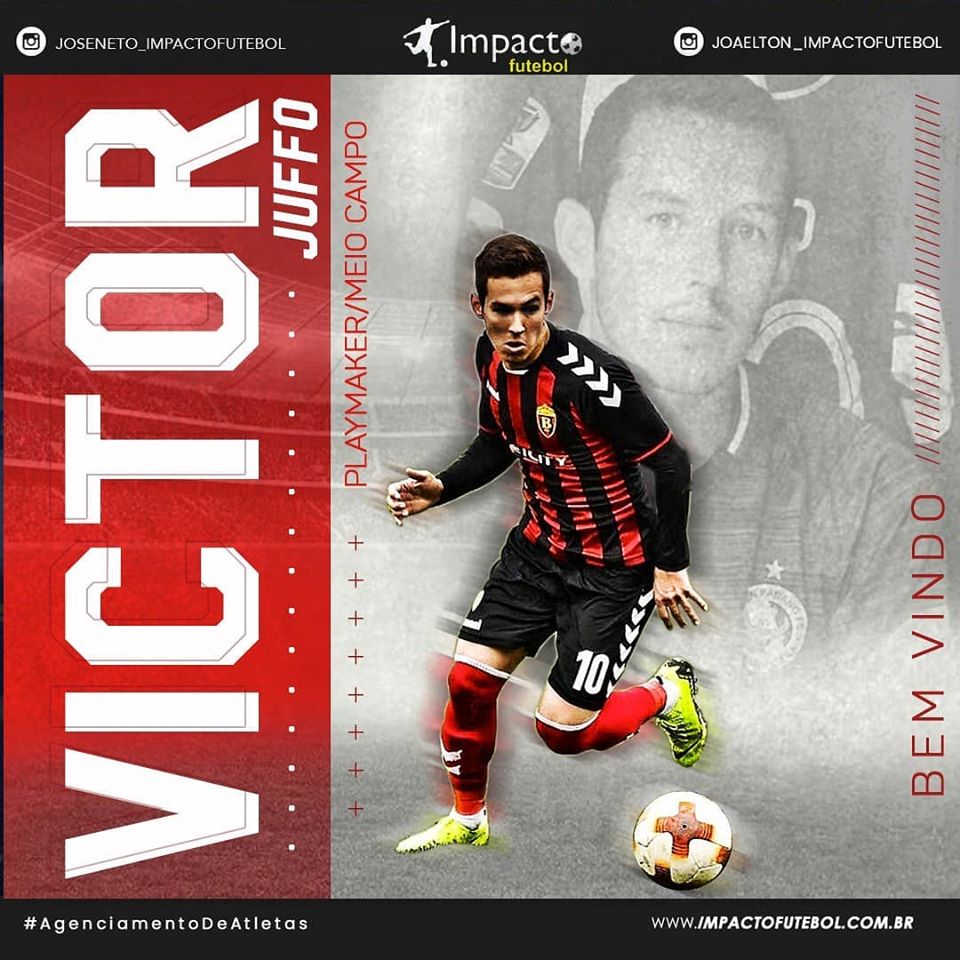 Novo atleta Impacto!!! Meio Campo - Victor Juffo